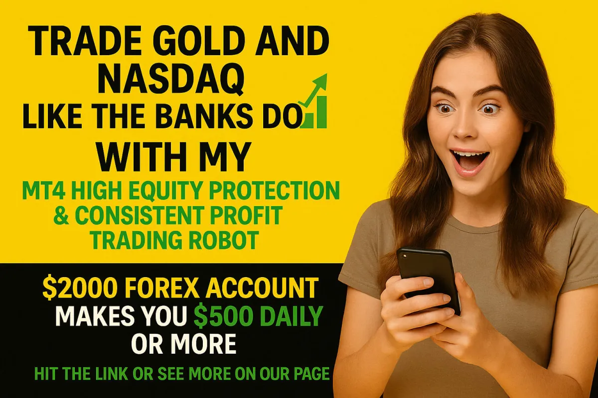 I will provide you with fore trading robot compatible with gold and nasdaq