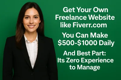 Create Freelance Website like Fiverr
