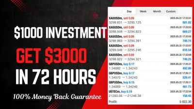 i will make you $3000 from your $1000 Deposit every 72 hours